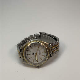Designer Fossil PR5009 Two-Tone Round Dial Chain Strap Analog Wristwatch alternative image