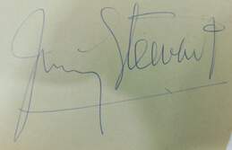 Hollywood Legend Jimmy Stewart Autograph alternative image