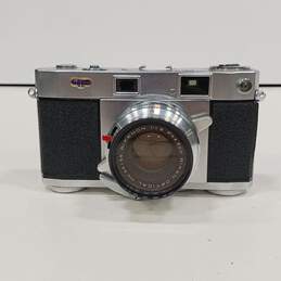 Vintage Ricoh 519 Film Camera w/ Leather Brown Case alternative image