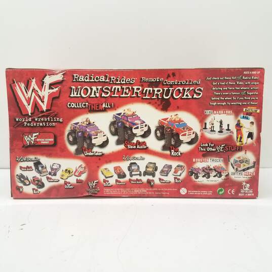 WWF Radical Rides Stone Cold Steve Austin Remote Controlled Monster Truck image number 3
