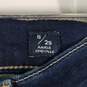 NWT Womens Dark Wash 5-Pockets Design Denim Cheville Ankle Jeans Size 8/29 image number 3