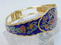 Vintage & Contemporary Cloisonne Enamel Variety Bangle Bracelets 93.7g image number 7