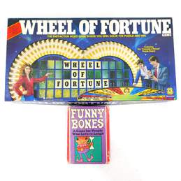 Vintage Board Games Wheel Of Fortune And Funny Bones