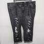 Torrid Black Destressed Jeans image number 1