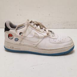 Nike Air Force 1 Low Happy Hoops (GS) Athletic Shoes White Blue DM8088-100 Size 6.5Y Women's Size 8