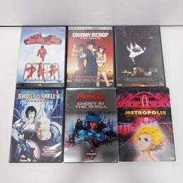 DVD Anime Movies Assorted 6pc Lot