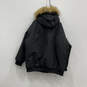 Womens Black Faux Fur Long Sleeve Hooded Full-Zip Parka Jacket Size 2X image number 2