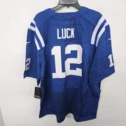 NFL On The Field Jersey Blue #12 Luck alternative image