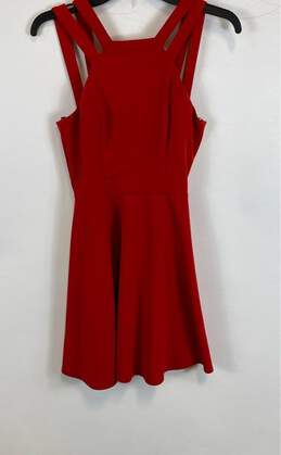 NWT B. Smart Womens Red Sleeveless Designer Short Mini Dress Size 9