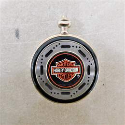 Franklin Mint Harley Davidson Heritage Softail Pocket Watch No Chain