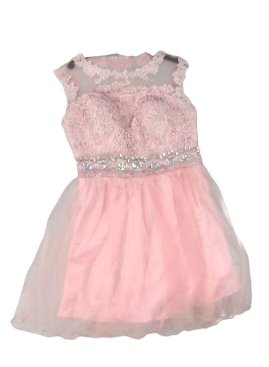 Women's Pink Homecoming Dress Size S image number 1