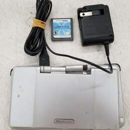 Silver Nintendo DS w/Flash Focus