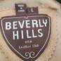 Beverly Hills Leather Club Women Beige Jacket L NWT image number 5