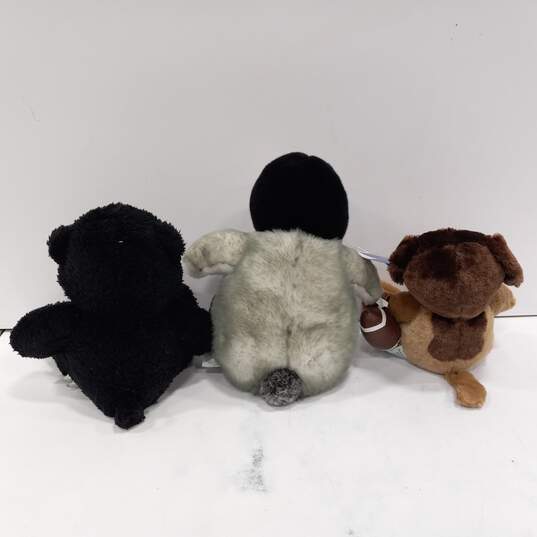 Build-A-Bear Workshop Stuffed Animals Assorted 3pc Lot image number 2