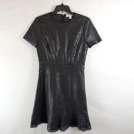 Michael Kors Women Black Dress Sz 4 image number 1