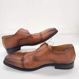 J75 Abel Men's Monk Strap Oxford Dress Shoes Size 8.5
