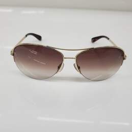 Marc by Marc Jacobs MMJ 119/S Brown Gradient Lens Aviator Sunglasses AUTHENTICATED