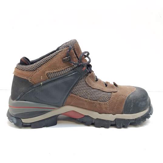 Timberland Pro Mens Brown Hyperion Four Inch Alloy Toe Work Boot image number 2
