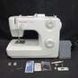 White Singer Prelude Sewing Machine w/ Pedal & Power Cord image number 1