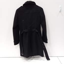 Women's Burberry Brit Black Coat Size 4 alternative image
