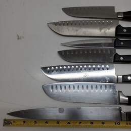 Lot of 7 JA Henckels Kitchen Knives alternative image