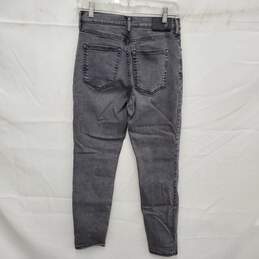 Everlane WM's Black Washed High Rise Skinny Jeans Size 28 x 26 alternative image