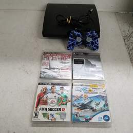 Sony PlayStation 3 Slim PS3 120GB Console Bundle Controller & Games #13