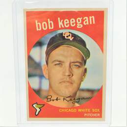 1959 Bob Keegan Topps #86 Chicago White Sox