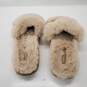 Michael Kors Women's Scarlet Faux Fur Chain Slide Sandals Size 9 image number 3