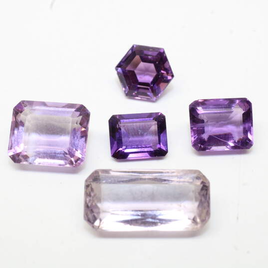 Assortment of Loose Amethyst Stones - 176.35cttw. image number 4