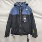 NWT Descente Canadian Ski Cross Duck Down Insulted Heat Navi Hooded Parka Size M image number 1
