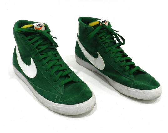 Nike Blazer Mid 77 Suede Pine Green Men's Shoes Size 12 image number 1