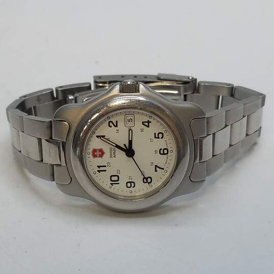 Swiss Army 28mm Case Lady's Stainless Steel Quartz Bracelet Watch image number 6