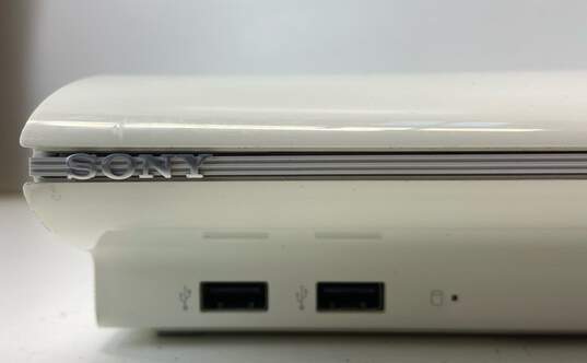 Sony Playstation 3 super slim 500GB CECH-4001C console - ceramic white image number 5