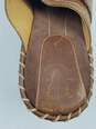 Authentic FRYE Tan Leather Clogs W 8.5M image number 8