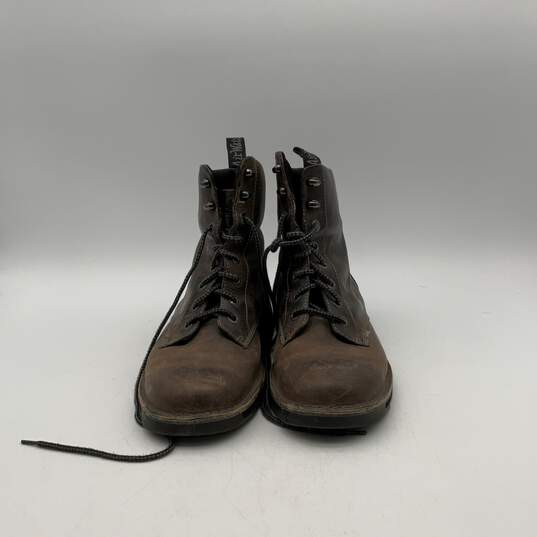 Dr. Martens Mens Niel AW004 Brown Leather Lace Up Combat Boots Size 12M image number 1