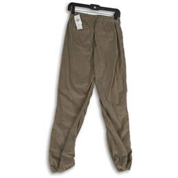 NWT Hollister Womens Brown Parachute Baggy Pull-On Jogger Pants Size XS alternative image