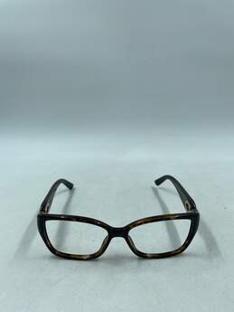 DIOR Vtg Tortoise Oval Eyeglasses alternative image