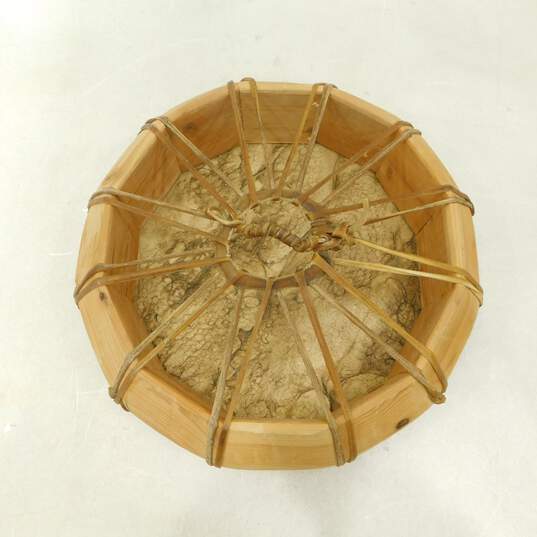 Unbranded Wooden Drum (Set of 2) image number 3
