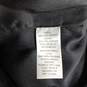 Womens Black Flat Front Pockets Straight Leg Dress Pant Size 10R image number 4