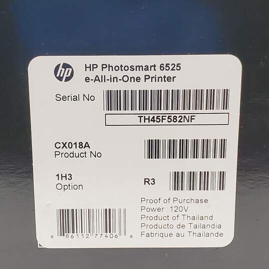 HP Photosmart 6525 Home Printer image number 5
