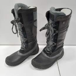 The North Face Women's Gray And Black Size 8.5 Boots