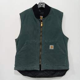 Carhartt Green Insulated Vest Men's Size L