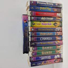 Bundle Of 14 Classic Disney VHS Movies in Original Cases