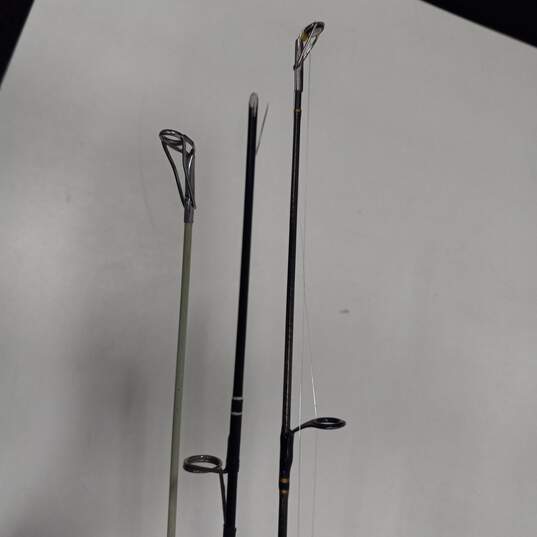 3pc Set of Assorted Fishing Rods image number 3