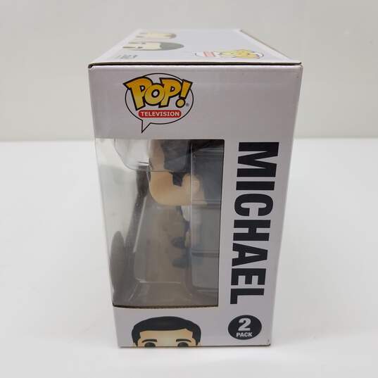 Funko Pop! Television The Office Toby vs Michael Vinyl Figures 2 Pack image number 3