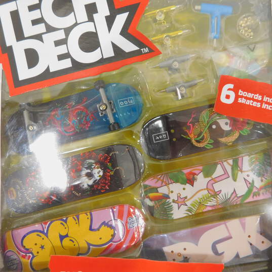 Tech Deck ZERO Skateboards Sk8shop 6 Decks Bonus Pack New Spin Master Toys image number 2