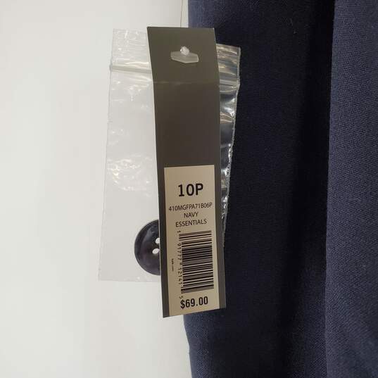 The Limited Women's Navy Blue Pants SZ 10P NWT image number 6