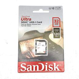 Sandisk Ultra 32GB SDHC UHS-I Card Lot of 5 alternative image