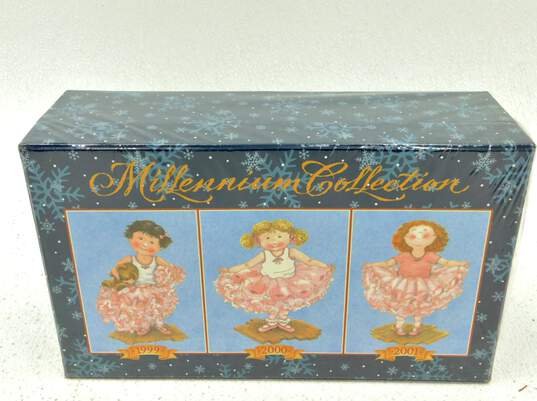 Vintage Lang Millennium Collection Ballerina Ornaments Set Of 3 Sealed image number 1